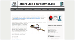 Desktop Screenshot of johnslockandsafeservice.com